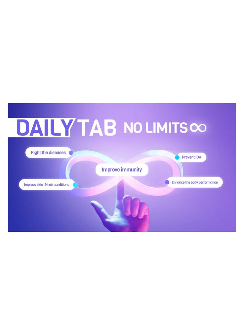 NHS - NHS Daily Tab Multivitamin & Mineral 60 Chewable Tablets - Image 1
