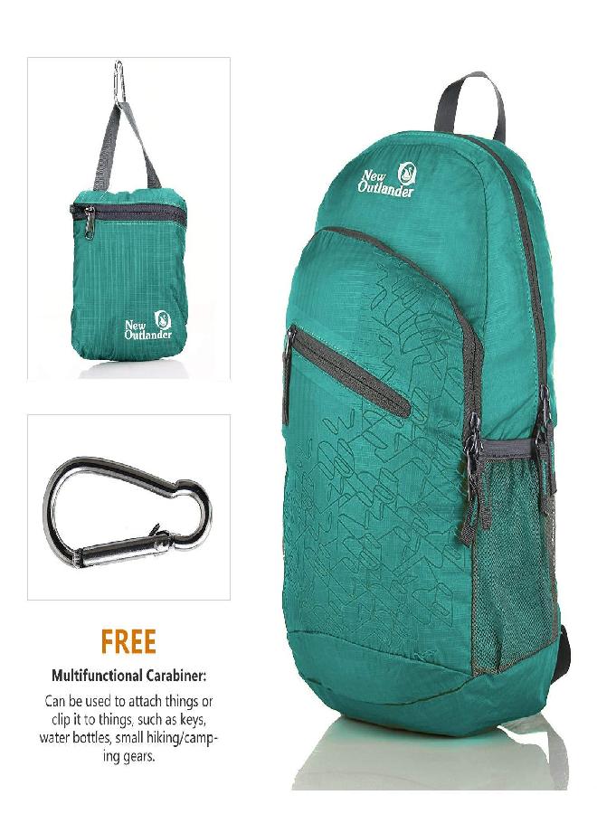 Outlander 20L/33L- Most Durable Packable Lightweight Travel Hiking Backpack Daypack (Dark Teal, 20L) - Image 2