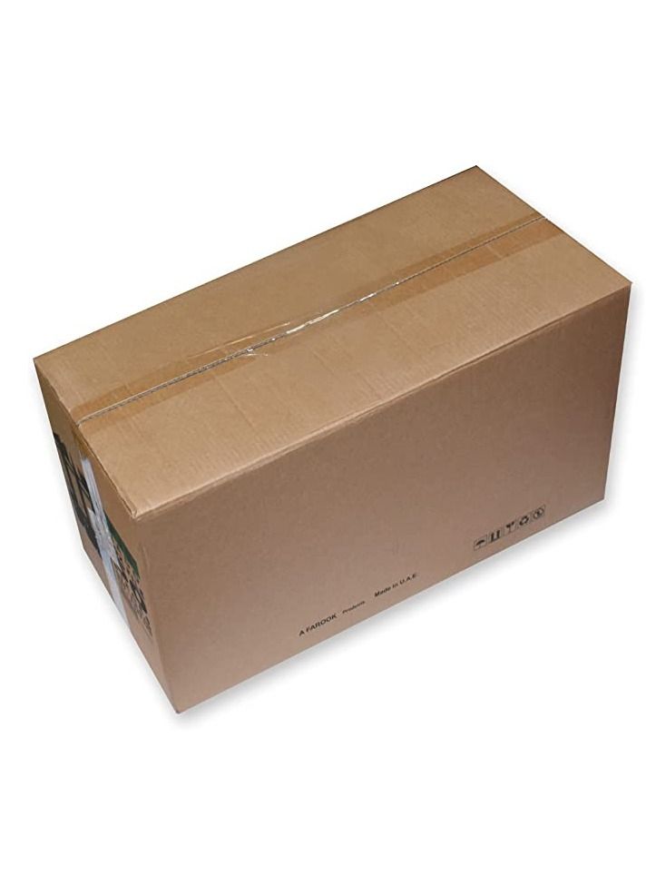 FIS Pack of 24 Pieces A4 Box File Folder With Fixed Mechanism Red - Image 2