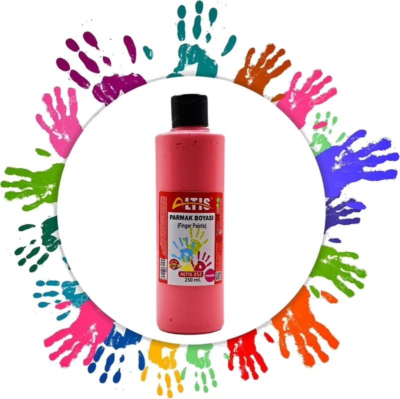 Altis Altıs Finger Paint 250 Ml. -Orange