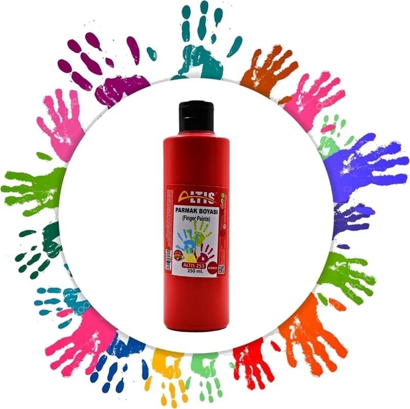 Altis Altıs Finger Paint 250 Ml. -Orange