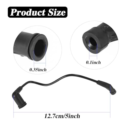 ASUBHA Fuel Pressure Regulator Vacuum Line Tube Compatible with GMC Sierra for Chevy Silverado Suburban Tahoe Colorado Avalanche Yukon 4.8L 5.3L 6.0L 1999-2005 Replaces 17113556 - Image 2