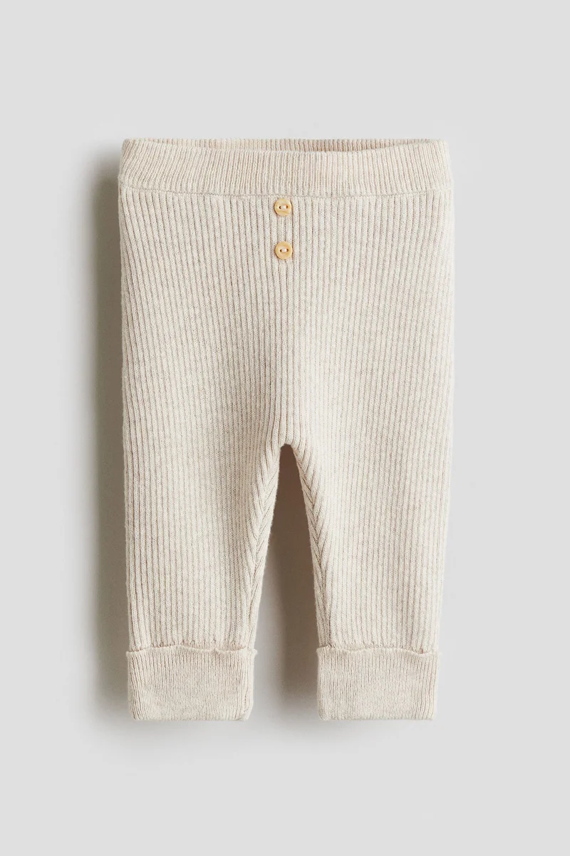 H&M Rib-knit trousers