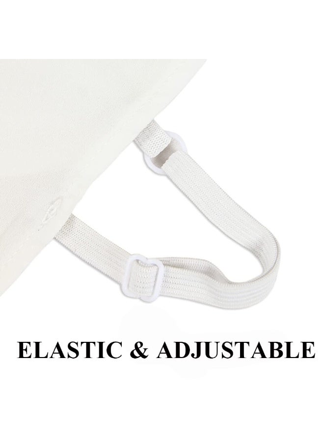 Daytoyz Detachable Collar,Women's Fake Collar White Fake Shirt Collar Cotton Half Shirts False Doll Collar for Ladies Girls  - Image 4