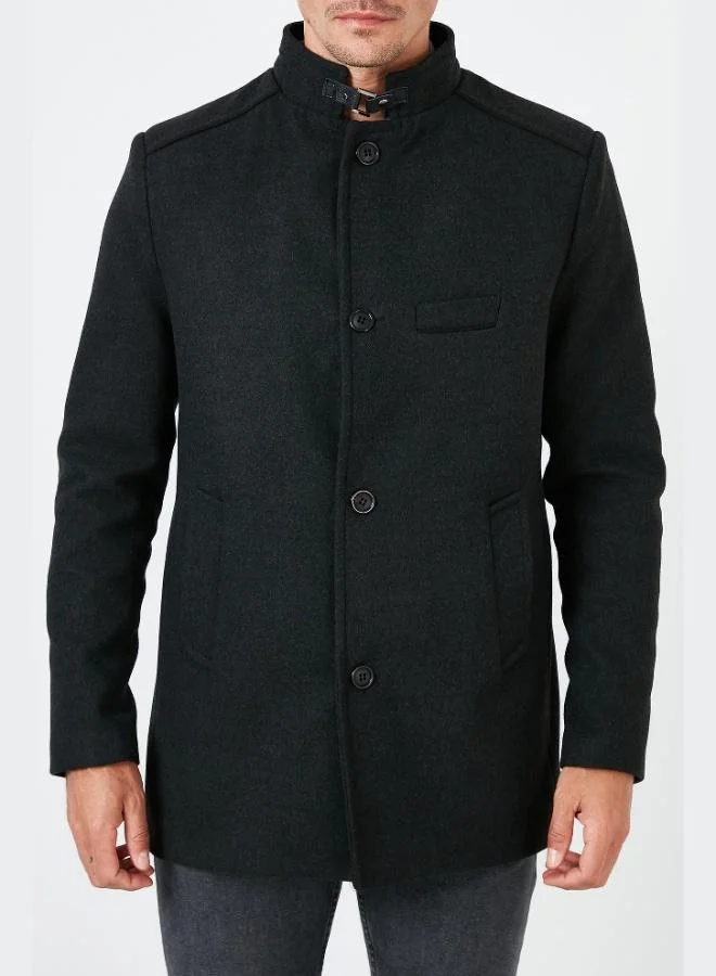 Buratti Buratti Slim Fit Cotton Cashmere Coat Men's COAT 5841012