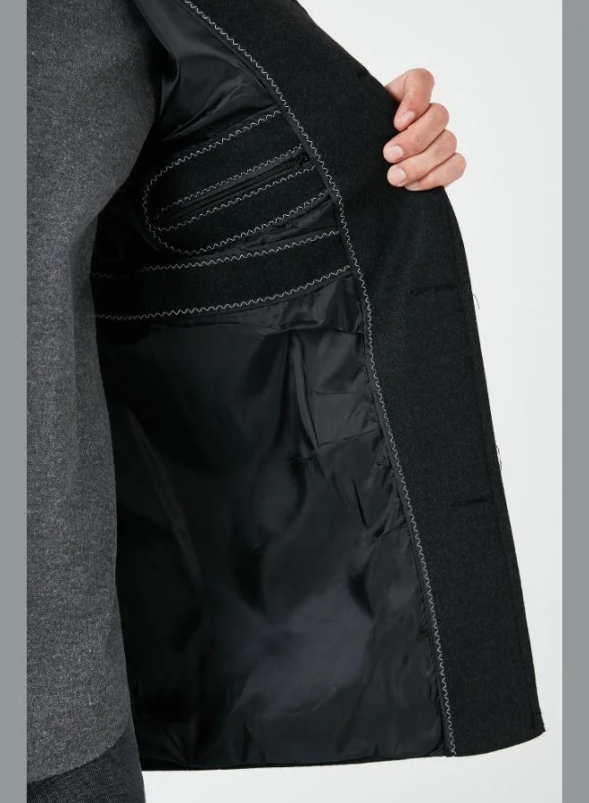 Buratti Buratti Slim Fit Cotton Cashmere Coat Men's COAT 5841012