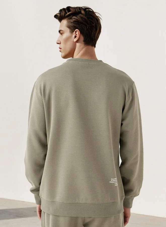 Kappa  Kappa Printed Sweatshirt for Men | Best Price UAE