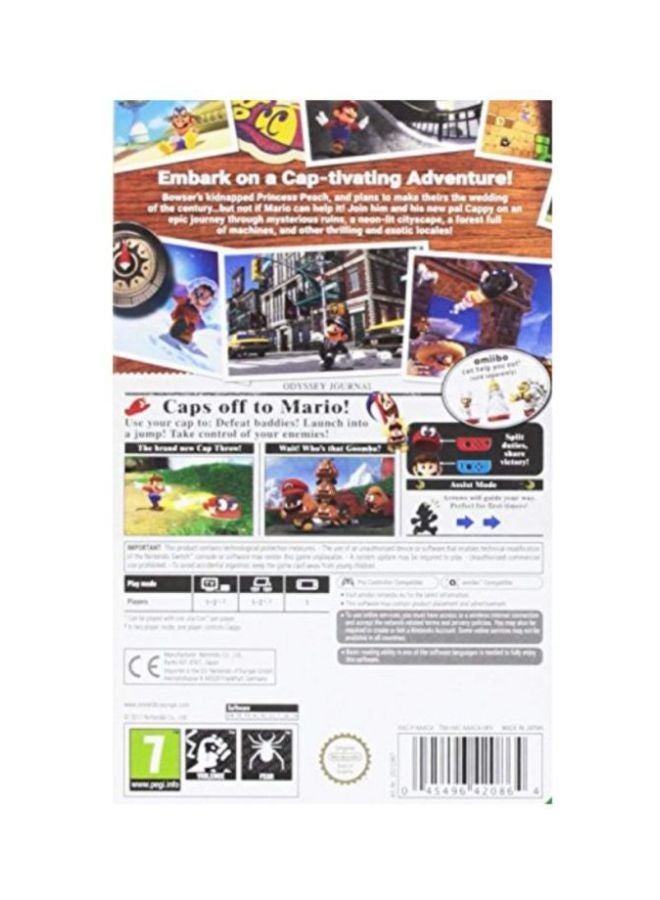 Nintendo Super Mario Odyssey (Intl Version) - Adventure - nintendo_switch - Image 2