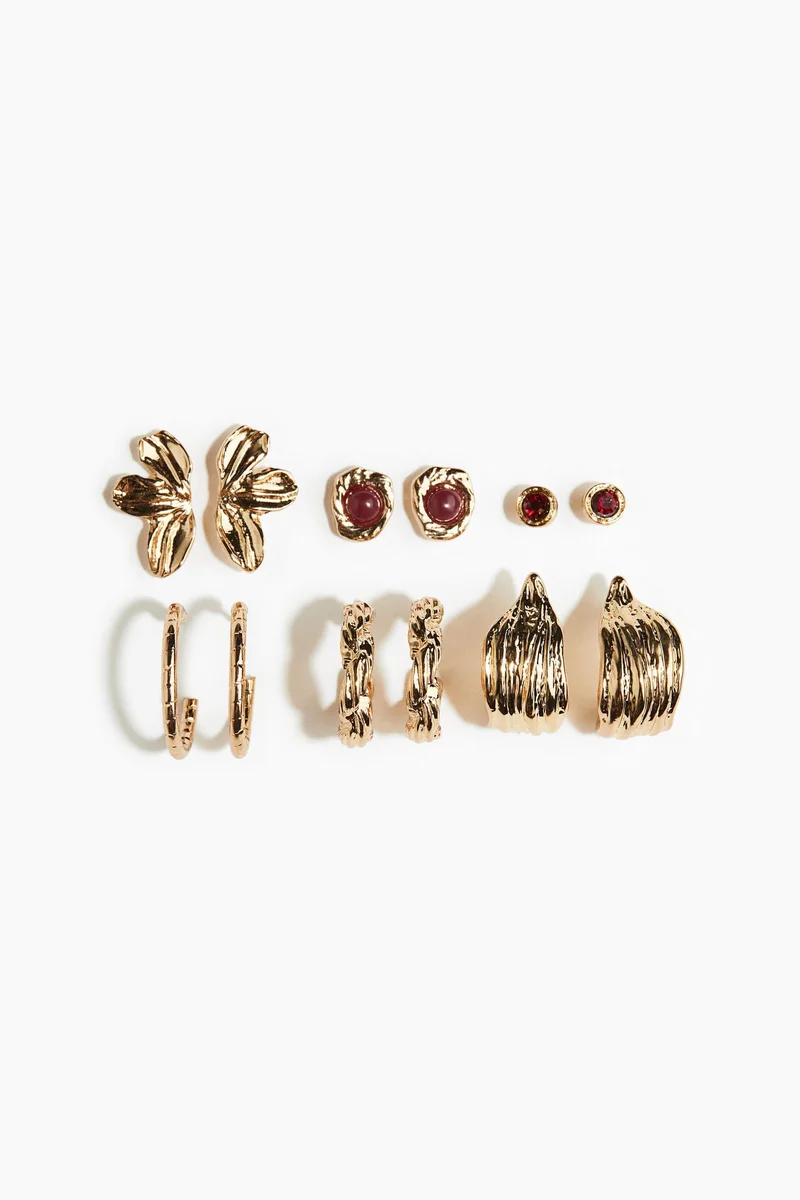H&M 6 pairs earrings