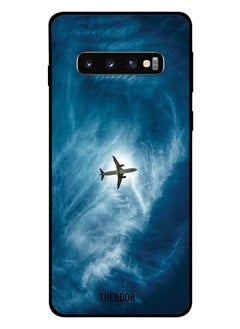 Protective Case Cover For Galaxy S10 Plus Plane In The Sky
