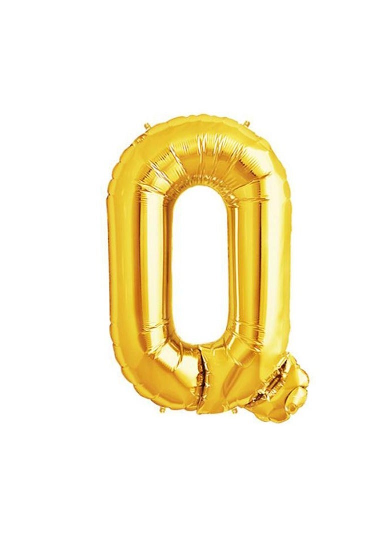 بارتي فن بالون الحروف احباط 40 بوصة (Q) اللون الذهبي - Image 1