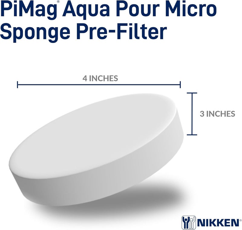 Nikken Aqua Pour 1 Micro Sponge Pre-Filter - Advanced Replacement for Gravity Water Filter Purifier System 1360 - Image 3