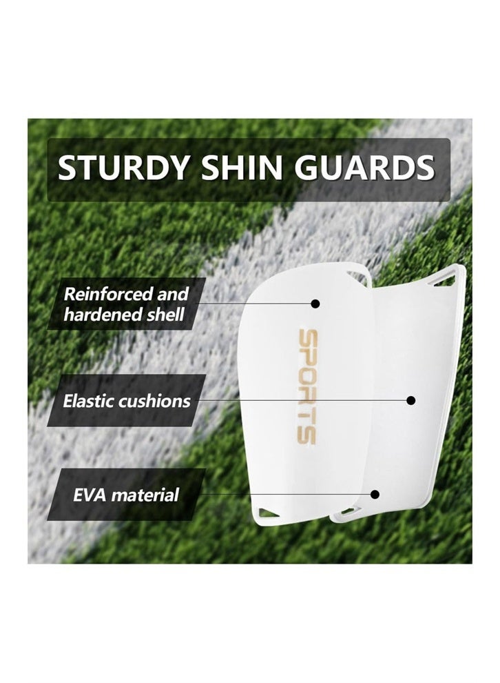 HOMESTAR Football Five-Piece Set, 1 Pair Grip Soccer Socks, 1 Pair Soccer Sleeve Socks with 1 Pair Shin Guards and 1 Shin Straps, 1 Storage bag - Image 4