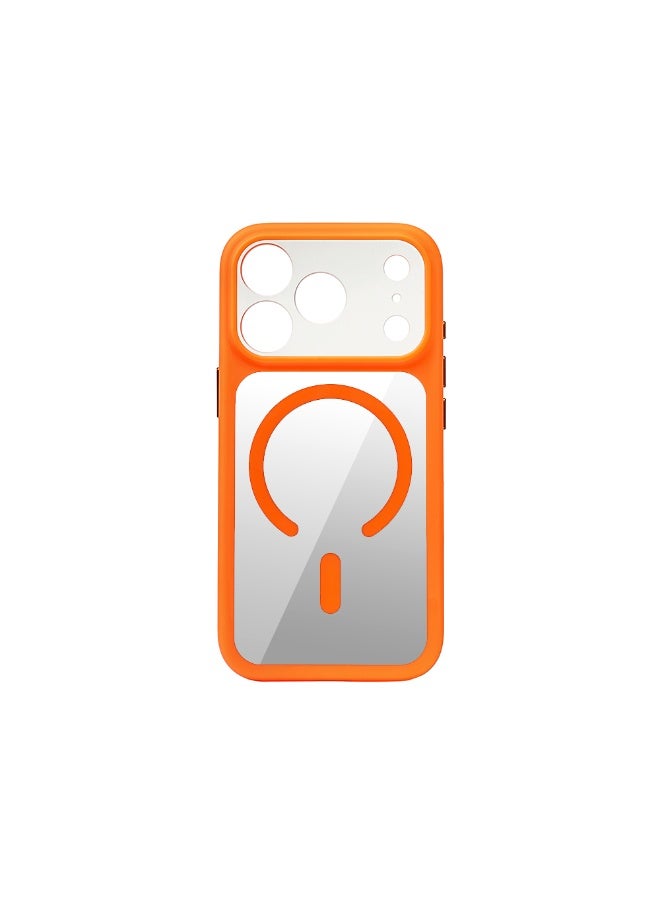 RADSUN Magnetic Clear Case for iPhone 17 Pro Max with Camera Lens Protection, Slim Shockproof Transparent Back Cover - Image 3