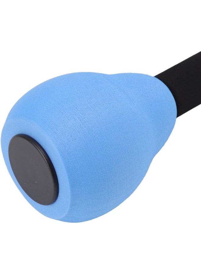 CHICIRIS Water Dumbbells, Set of 2 Lightweight Aquatic Dumbbells EVA Foam Water Aerobics Weights Exercise Pool Resistance Swim Training Equipment for Aqua Fitness Weight Loss, Blue - Image 1