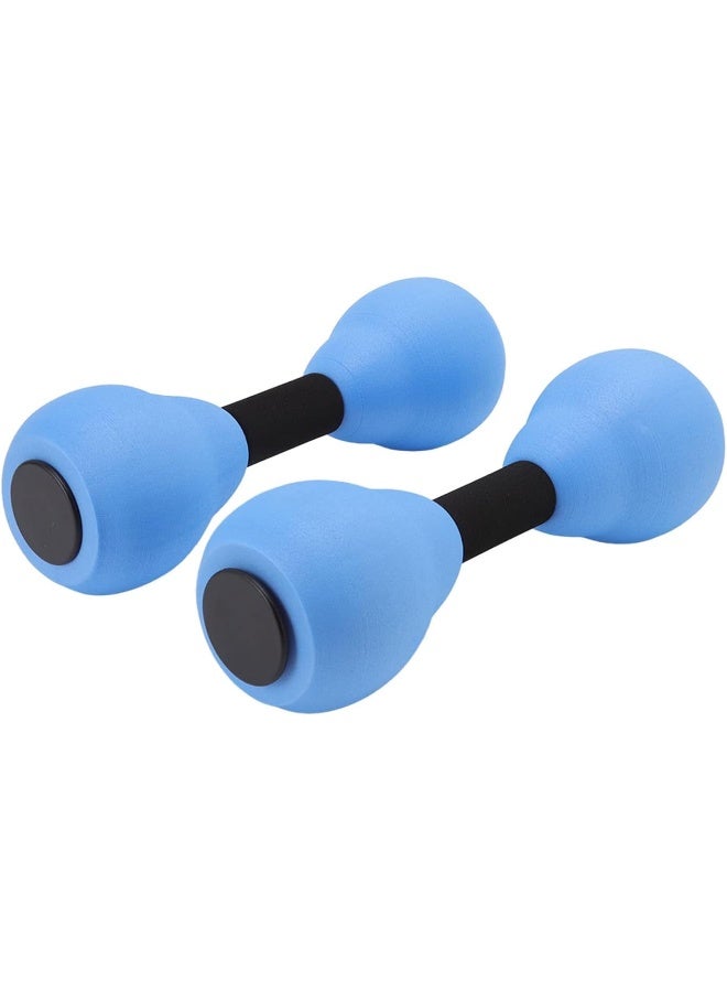 CHICIRIS Water Dumbbells, Set of 2 Lightweight Aquatic Dumbbells EVA Foam Water Aerobics Weights Exercise Pool Resistance Swim Training Equipment for Aqua Fitness Weight Loss, Blue - Image 5