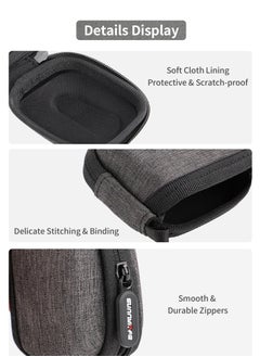Excefore Portable Carrying Case Hard EVA Travel Storage Bag, Compatible with Insta360 GO 3, DJI Action 3, GoPro 8 9 10 11 12 Action Cameras  - Image 5