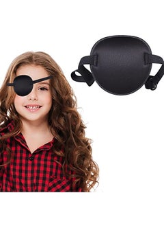 ماركة غير محددة قابل للتعديل لينة حزام مشبك واحد eyepatch للكبار والأطفال  - Image 1