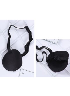 ماركة غير محددة قابل للتعديل لينة حزام مشبك واحد eyepatch للكبار والأطفال  - Image 2