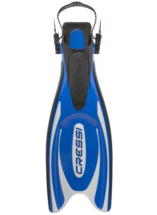 Cressi - Cressi Frog Plus, blue/silver, XS/S - Image 1