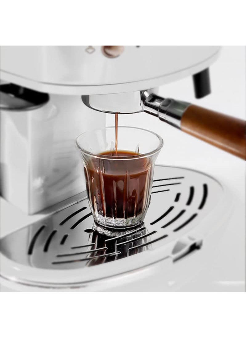 MIBRU - Coffee Duratuff Glass Cup Suitable For Specialty Espresso Shots Modern Drinking Barista Latte Cups 150ml Mug Coffee Or Tea Glass Mugs Flat Espresso Coffee Cup Bring Classic Elegance To Table - Image 1
