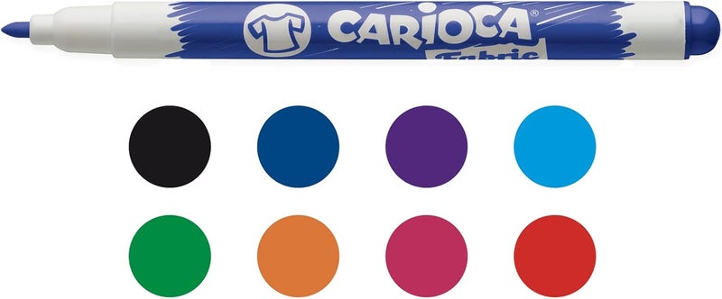 CARIOCA Whiteboard Finetip Marker Wallet 8pcs - Image 2