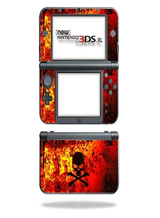 MIGHTY SKINS Compatible With Nintendo 3DS XL (2015) - Bio Skull | Protective, Durable, and Unique Vinyl Decal wrap cover | Easy To Apply, Remove, and Change Styles | Made in the USA - Image 1