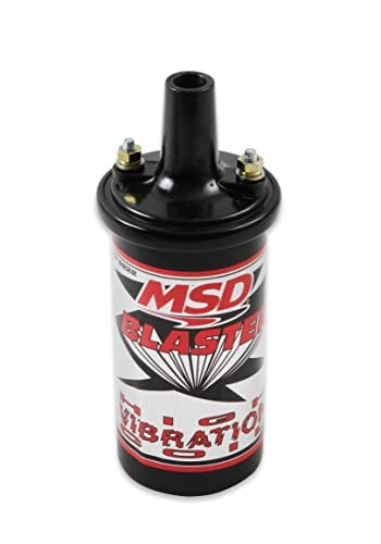 MSD 8222 Ignition Coil Blaster Series, Canister Style, High Vibration, Black, Individual - Image 2