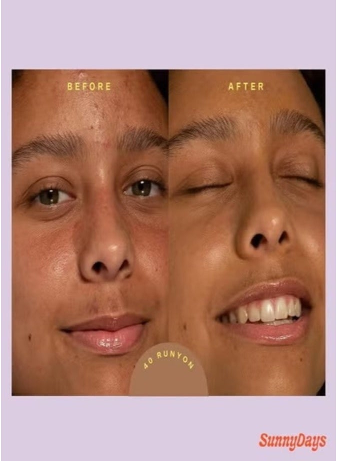 Tower 28 SunnyDays SPF 30 Tinted Sunscreen Foundation , 40 Runyon 30ml – Lightweight, Non-Comedogenic, Sensitive Skin Friendly - Image 4