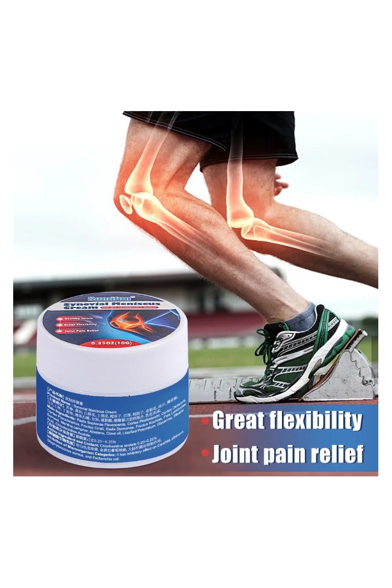 Sumifun Knee Joint Pain Relief Ointment - Cooling Gel for Tendonitis, Foot, Joints & Bones Synovial Cartilage Therapy Cream, 10g Pack. - Image 2