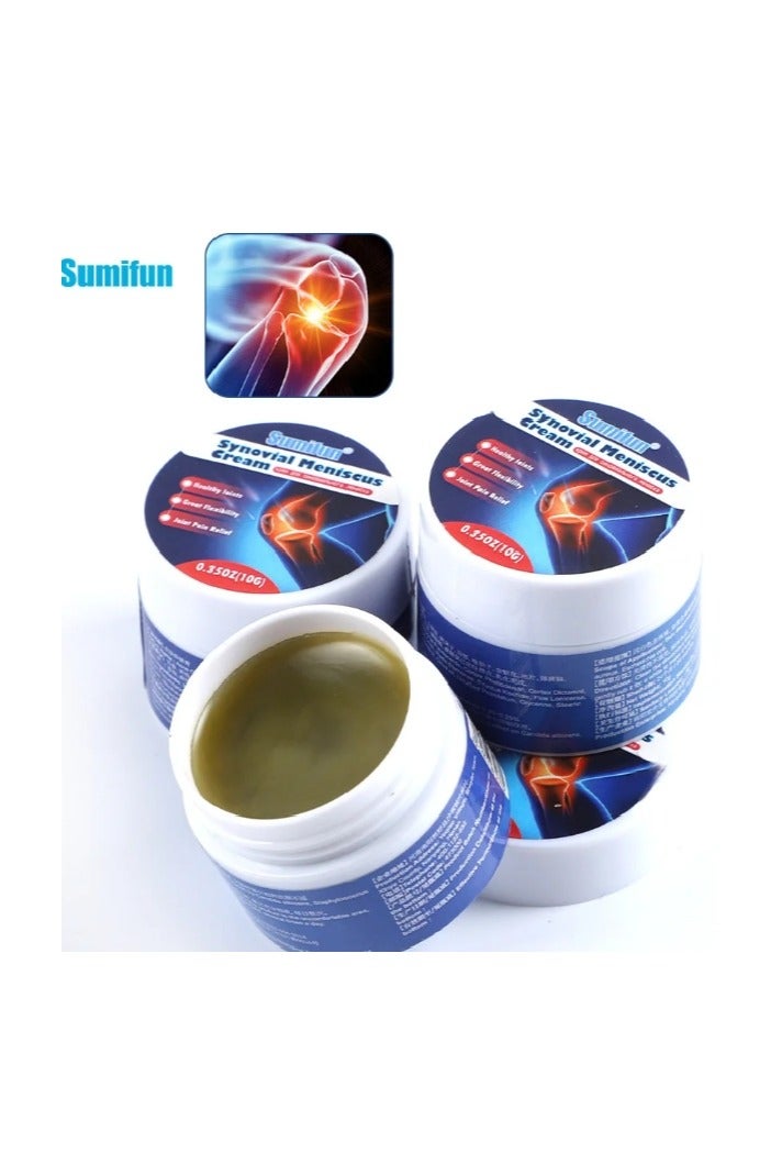 Sumifun Knee Joint Pain Relief Ointment - Cooling Gel for Tendonitis, Foot, Joints & Bones Synovial Cartilage Therapy Cream, 10g Pack. - Image 3