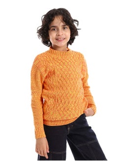 Caesar Wool Boys Pullover With Multi Design 