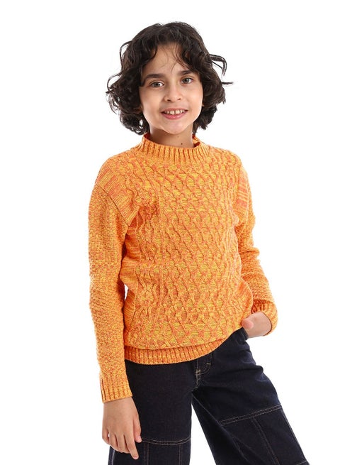 بلوفر أولادي صوف بتصميمات متعددة