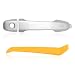 Gaogsiy Exterior Door Handle fits Camry 20122017 Gray Front Left Driver Side Paint Code Pearl 070 Replaces 6921106090C0 6925006020C0 Without Push Button Start Sensor Without Smart Entry System - Image 2