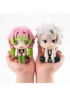 General Demon Slayer Ganlu Temple Miri Immortal Chuan Shiya Q Version of the Wind Pillar Love Pillar Desktop Decoration Model Collection Decoration Toys Gifts for Family and Friends  - Image 1