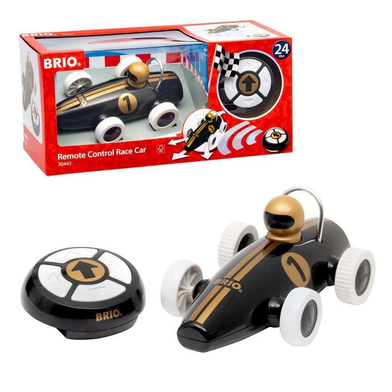 BRIO Black Gold Remote Control Race Car for Toddlers 24 Months and Up - Image 3