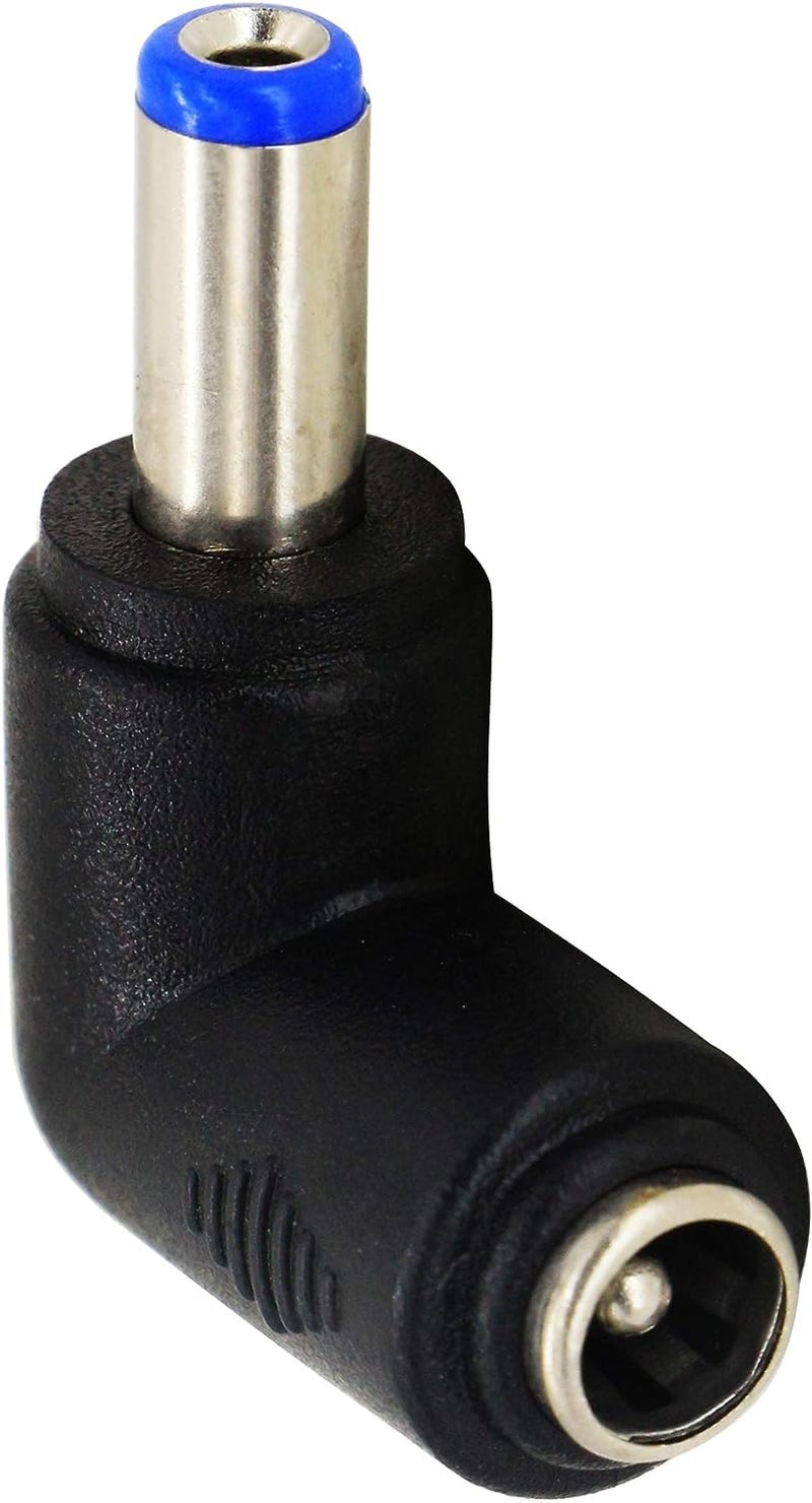 zdyCGTime 90 Degree Angle DC5.5x2.1mm Male to Female Adapter 5 Volt DC Barrel Power Jack Charging Cable Connector for Tablet (DC5.5x2.1mm)(2pack) - Image 5