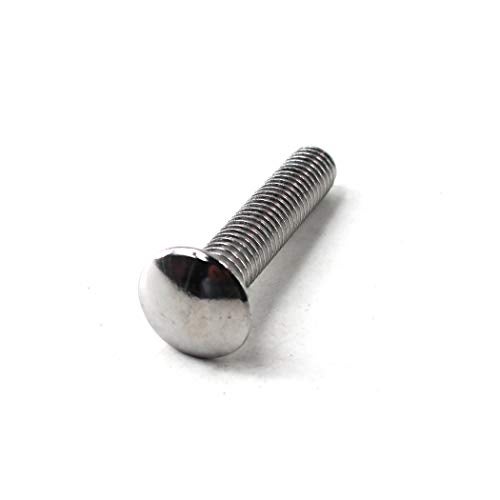 Flomore M6x45 Carriage Bolts 304 Stainless Steel Square Bolts (Pack of 30) - Image 4