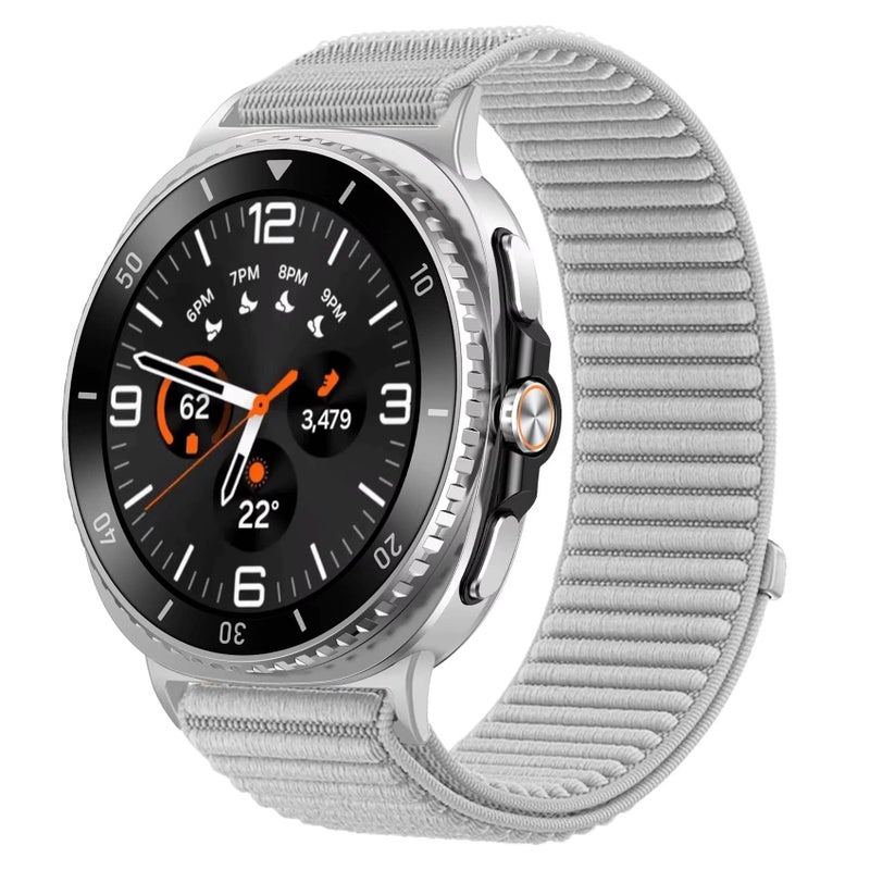 Dado Nylon Field Mountain Braided Strap Compatible with Samsung Galaxy Watch 8/8 Classic – Breathable Adjustable Band - Image 1