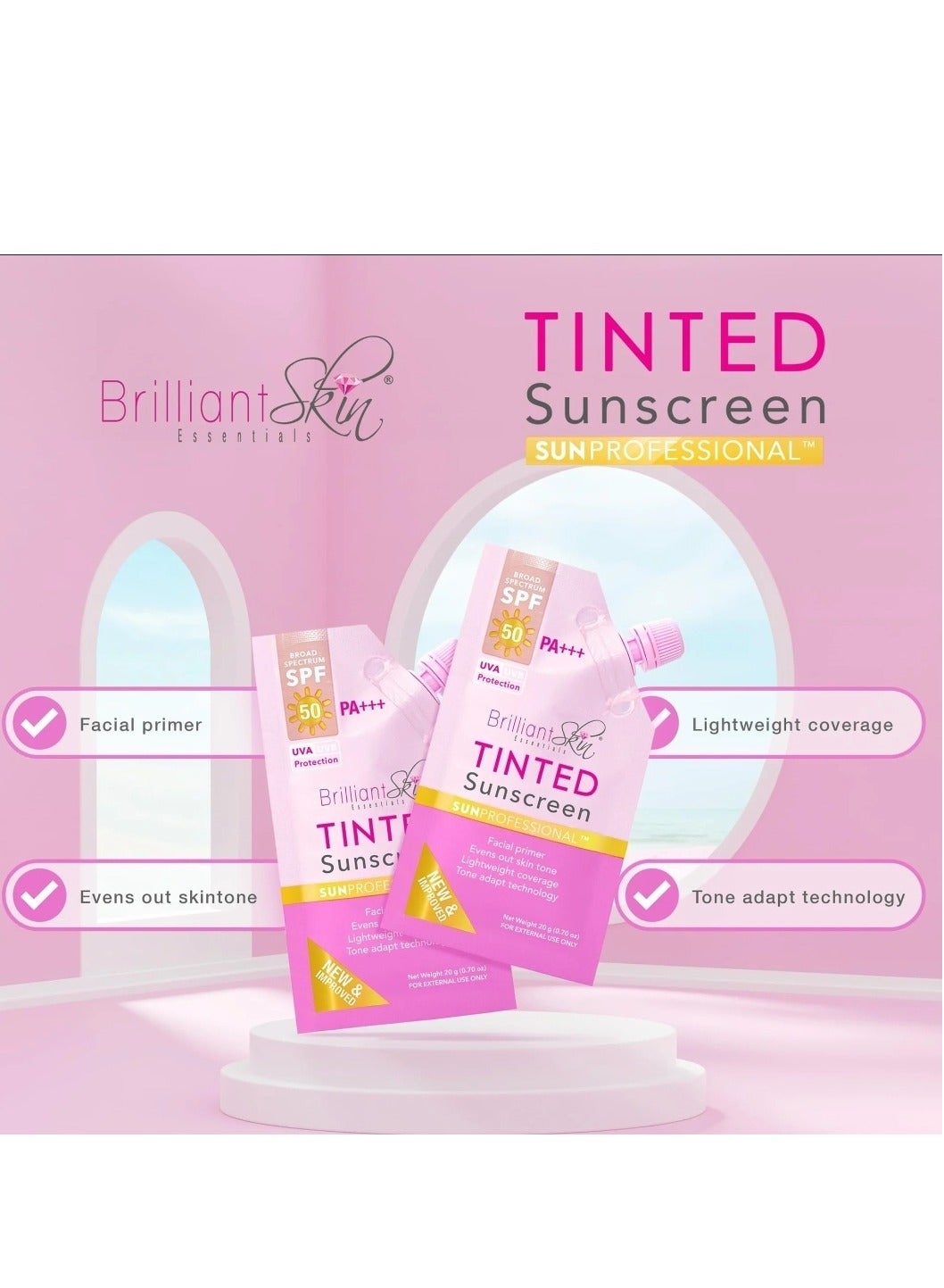 Brilliant Skin Brilliant Skin Essential Tinted Sunscreen SPF50