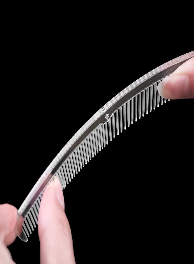 Hipruict Disposable Combs - 50 Pack, Fine & Wide Tooth, Sturdy Combs for Thick Hair, Family, Hotel, Travel, Homeless - Image 3
