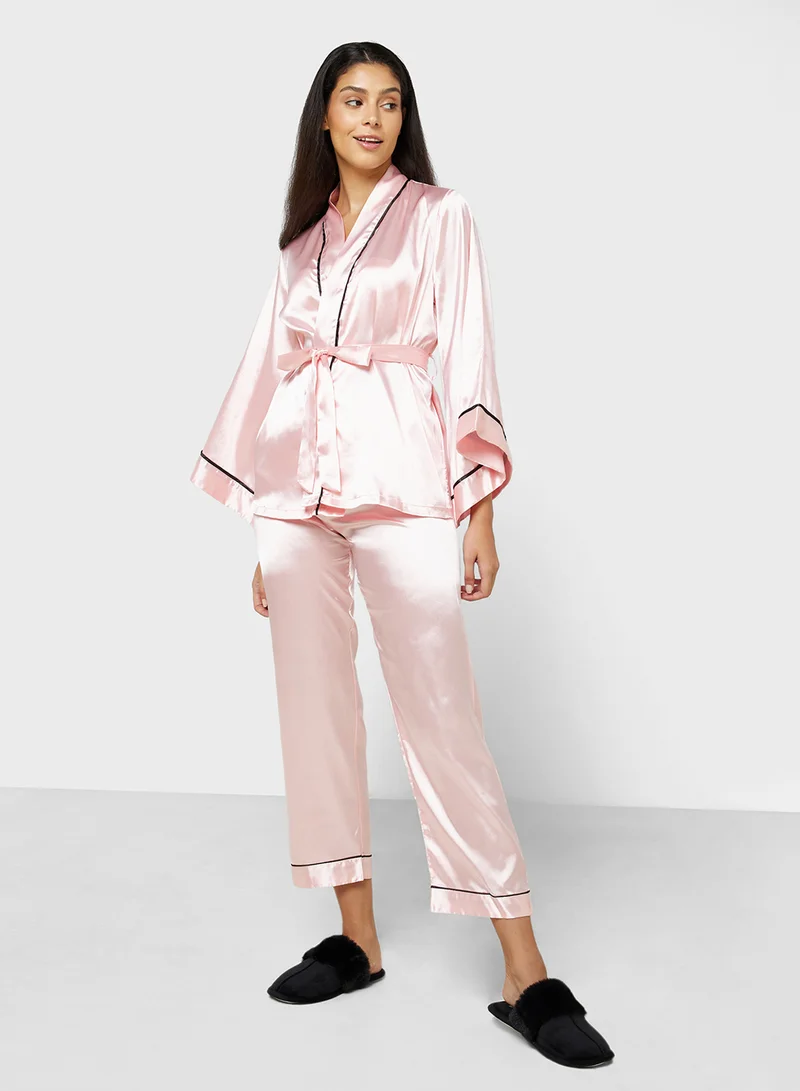 ELLA Satin Pyjama Set