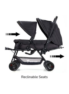 TEKNUM Double Stroller Combo - Black  - Image 5