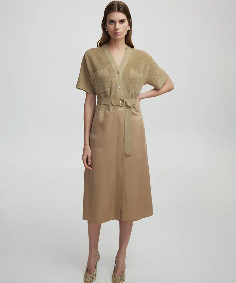 ابيكول Mixed Dress