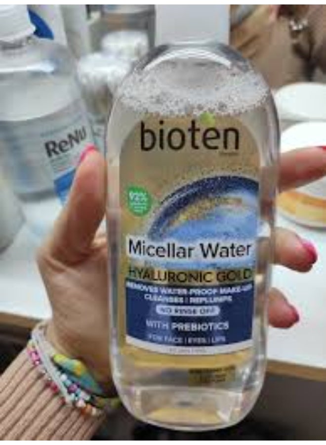 bioten Hyaluronic Gold Micellar Water 400ml - Image 3