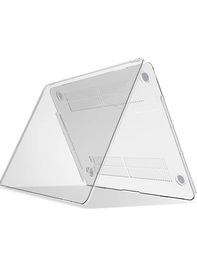iBenzer IBENZER Compatible with New MacBook Pro 13 Inch Case 2022 2021 2020 M1 A2238 A2289 A2251 A2159 A1989 A1706 A1708, Hard Shell Case & Keyboard Cover for Mac Pro 13 Touch Bar-Frost Clear  - Image 2