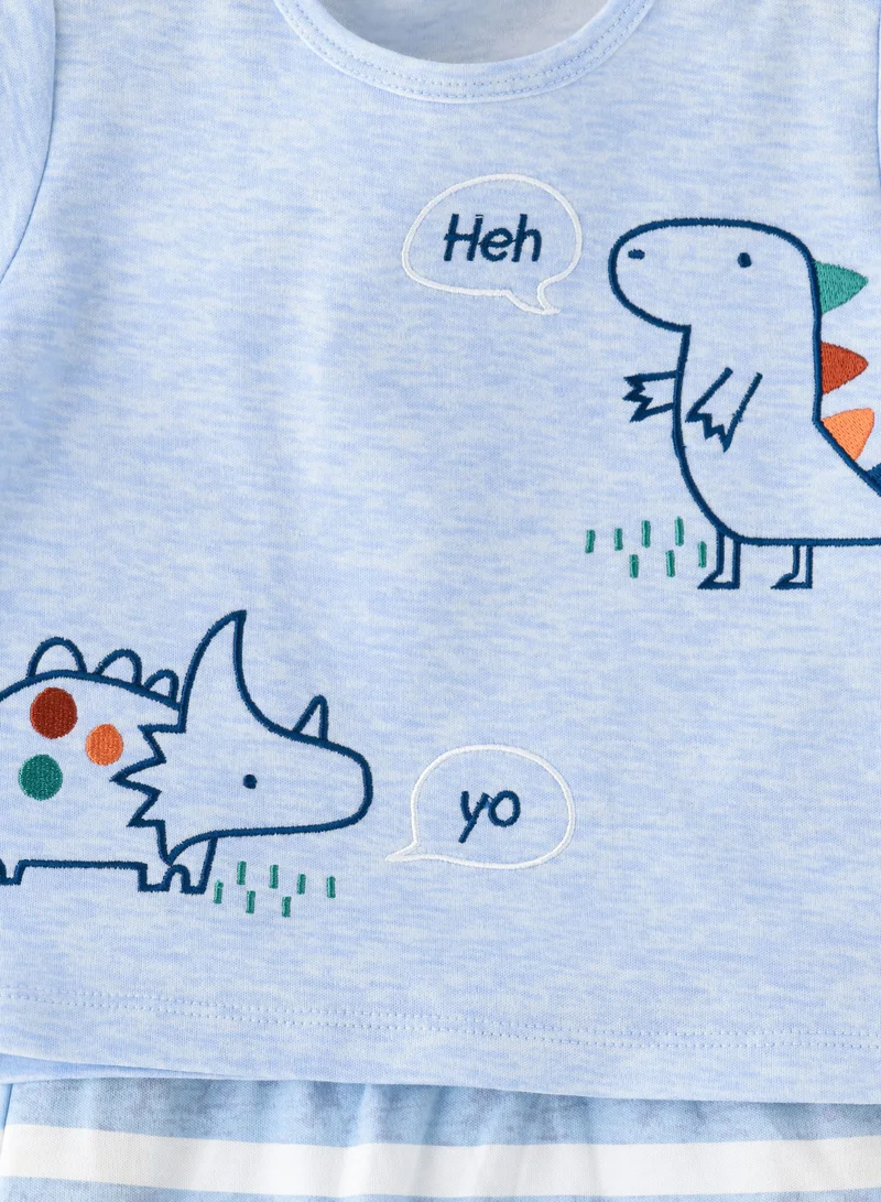 Boo Boo BooBoo Kids Dino Tree Range 2ps Tee & Legging
