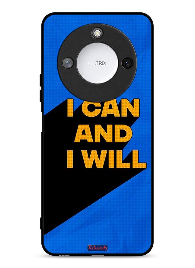 Tolwak Honor X9c Smart 5G Protective Case Cover I Can And I Will  - Image 1