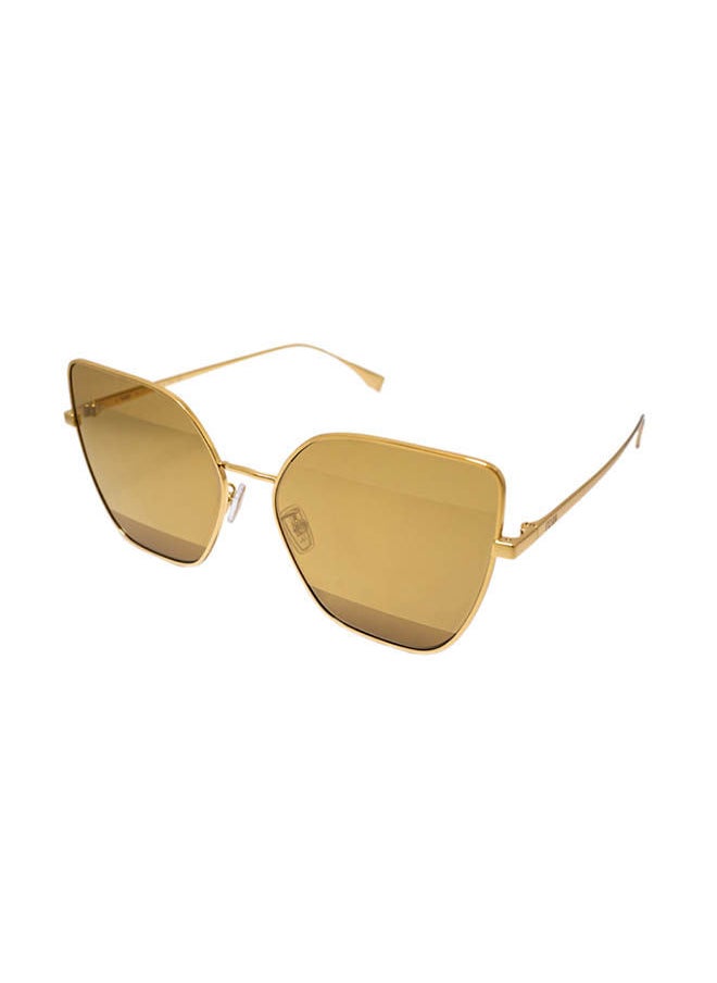 Fendi - Full Rim Butterfly Sunglasses FE40015U-30G - Image 1