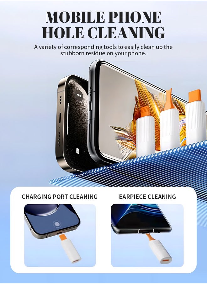 Generic - Multifunctional Electronics Cleaning Kits, Computer Screen Cleaning Brush Tool for Electronic Devices - Image 1